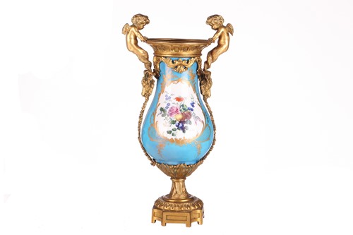 Lot 153 - A French Napoleon III Sevres porcelain...