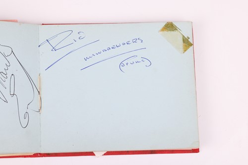 Lot 206 - The Beatles: a 1960s autograph book containing...