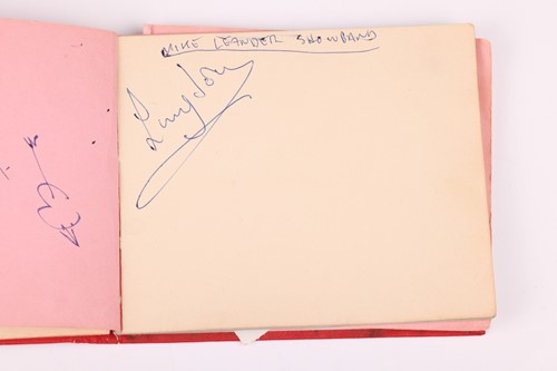 Lot 206 - The Beatles: a 1960s autograph book containing...