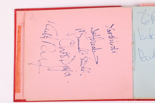 Lot 206 - The Beatles: a 1960s autograph book containing...