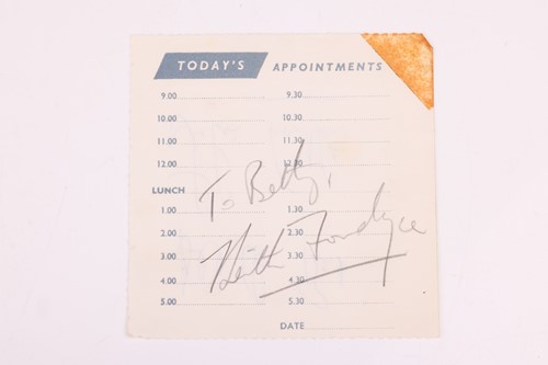 Lot 206 - The Beatles: a 1960s autograph book containing...