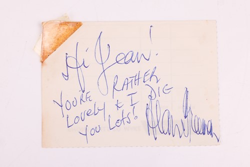 Lot 206 - The Beatles: a 1960s autograph book containing...