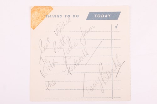 Lot 206 - The Beatles: a 1960s autograph book containing...