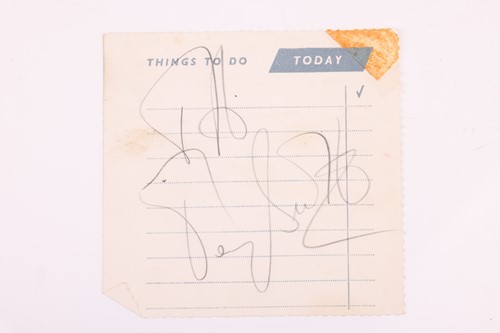 Lot 206 - The Beatles: a 1960s autograph book containing...