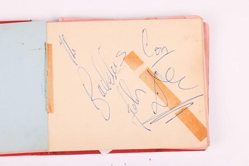 Lot 206 - The Beatles: a 1960s autograph book containing...