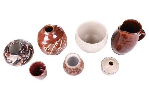 Lot 51 - A collection of 20th-century Studio Pottery...