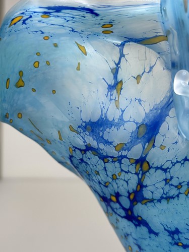 Lot 88 - A contemporary art glass sculptural vase,...