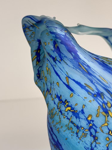 Lot 88 - A contemporary art glass sculptural vase,...