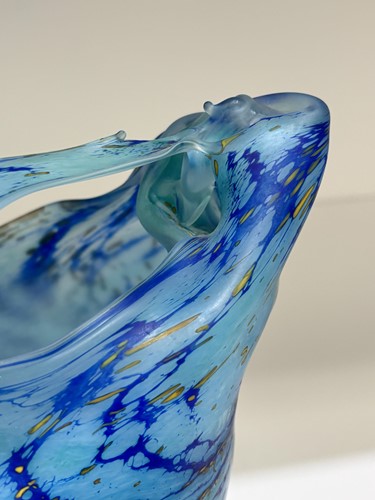 Lot 88 - A contemporary art glass sculptural vase,...