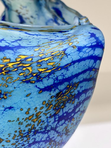Lot 88 - A contemporary art glass sculptural vase,...