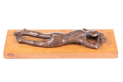 Lot 29 - John Doubleday (b.1947), a patinated bronze...