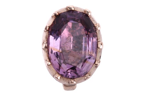 Lot 99 - An early to mid 19th-century amethyst and rock...