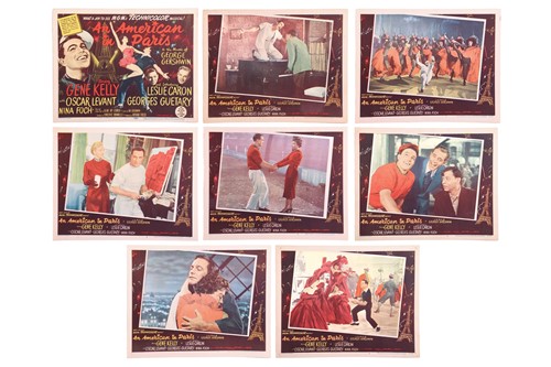 Lot 56 - Gene Kelly: an original lobby card set (x8),...
