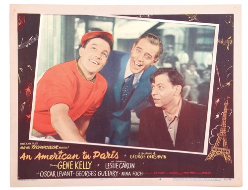 Lot 56 - Gene Kelly: an original lobby card set (x8),...