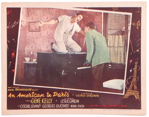 Lot 56 - Gene Kelly: an original lobby card set (x8),...