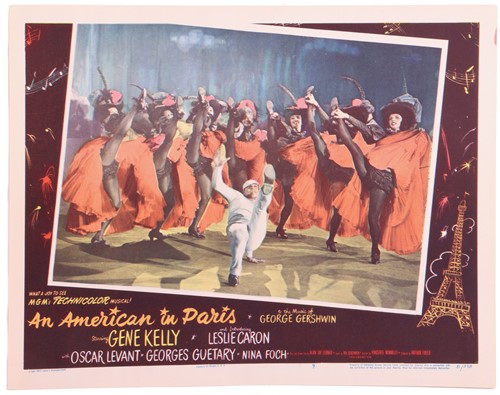 Lot 56 - Gene Kelly: an original lobby card set (x8),...