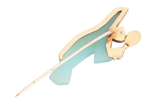 Lot 141 - Of tennis interest - an Art Deco style novelty...