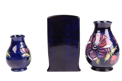Lot 65 - A collection of small Moorcroft items in the...