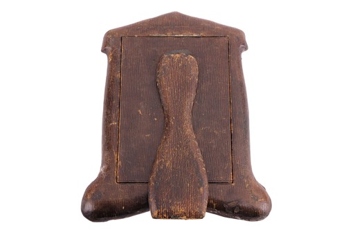 Lot 18 - A silver Art Nouveau easel photo frame, with a...