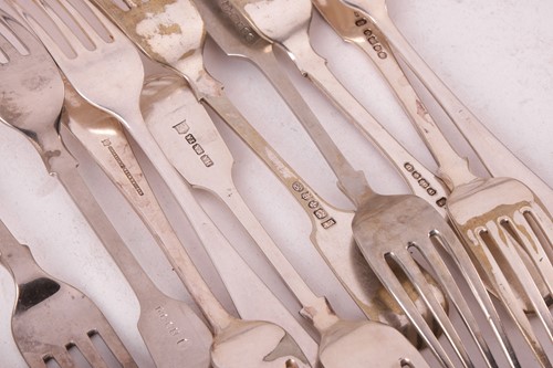 Lot 73 - A quantity of silver and silver plate;...