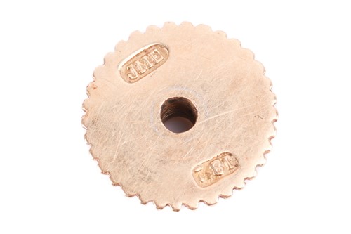 Lot 83 - A 19th century diamond cluster stick pin...