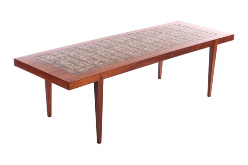 Lot 211 - A 1960s rosewood Severin Hansen coffee table,...