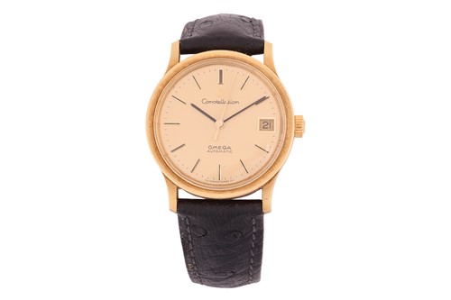 Lot An Omega Constellation Automatic in 18ct gold...