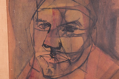 Lot 48 - George Fullard (1923 - 1973), Portrait study,...