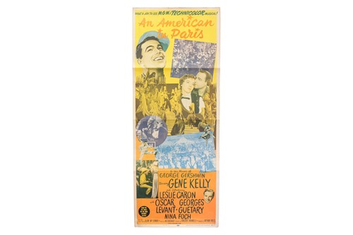 Lot 52 - Gene Kelly: an original US Insert poster for...