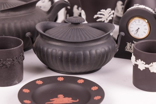 Lot 154 - A large collection of Wedgwood black and white...