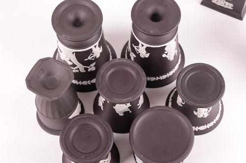 Lot 154 - A large collection of Wedgwood black and white...