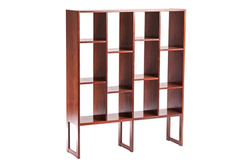 Lot A 1970s Svend Langkilde rosewood bookstand, of...