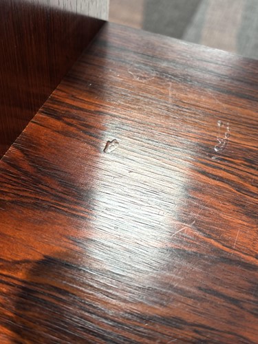 Lot 200 - A 1970s Svend Langkilde rosewood bookstand, of...