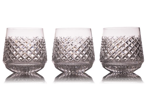 Lot 110 - Waterford, a set of six 'Alana' roly poly...