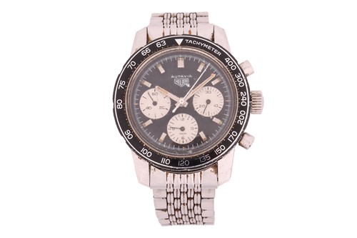 Lot 226 - An Heuer Autavia vintage chronohraph Ref 2446...