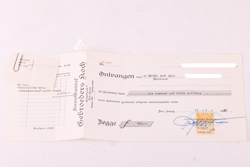 Lot 5 - Piet J. Van Boxel (Dutch, 1912 - 2001), Still...