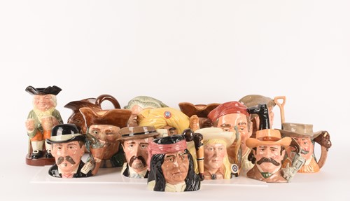 Lot 92 - Royal Doulton: a large collection of character...
