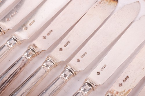 Lot 248 - Asprey silver service for twelve place...