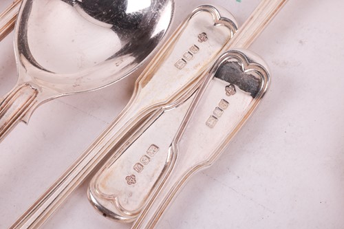 Lot 248 - Asprey silver service for twelve place...