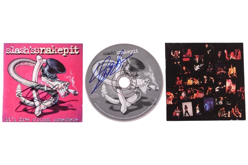Lot 88 - Guns N' Roses: a band-signed 'Appetite for...