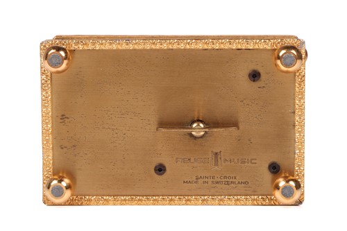 Lot 168 - A Swiss 'Reuge Music' automaton musical box,...