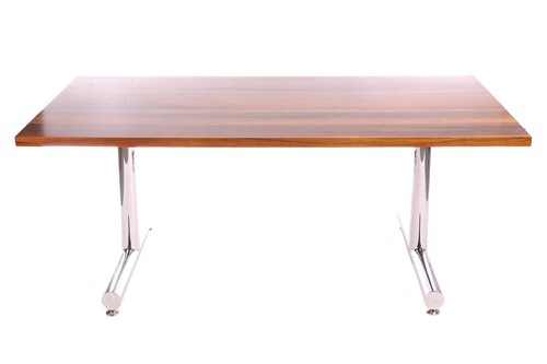 Lot 128 - A 1970s Pieff Eleganza rosewood dining table...