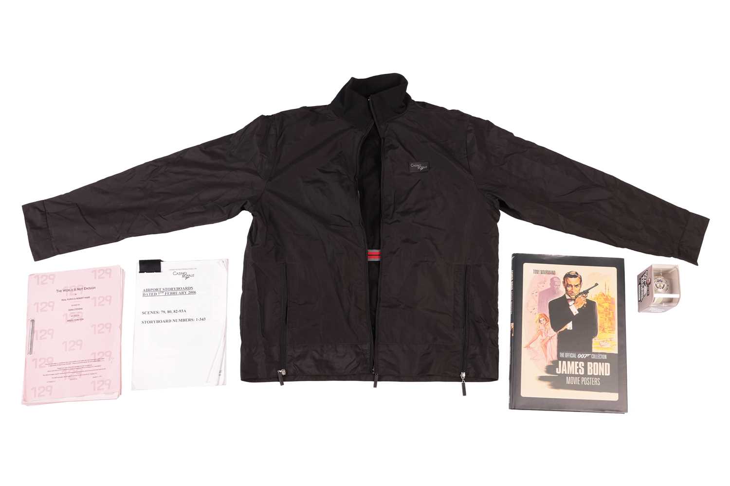 Lot 18 - James Bond: a crew-issued storyboard for...