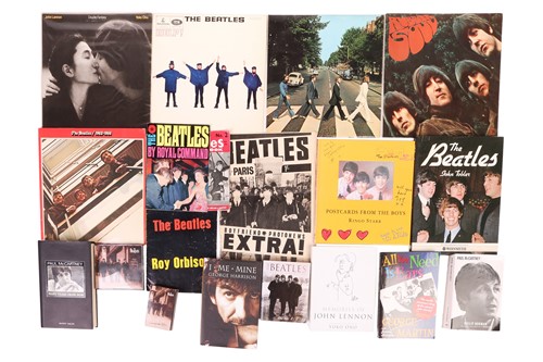 Lot 80 - The Beatles: a collection of vinyl albums,...