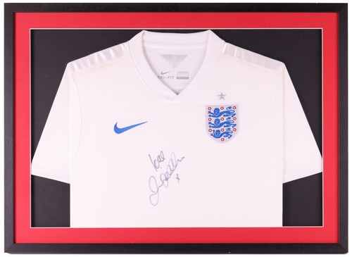Lot 108 - David Beckham: two hand-signed Nike England...