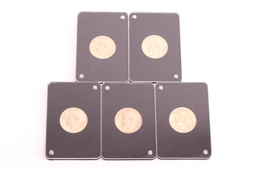 Lot 70 - A cased set of five George V 'WWI War Years'...