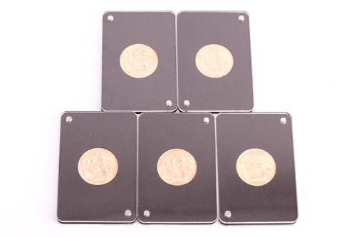 Lot 70 - A cased set of five George V 'WWI War Years'...