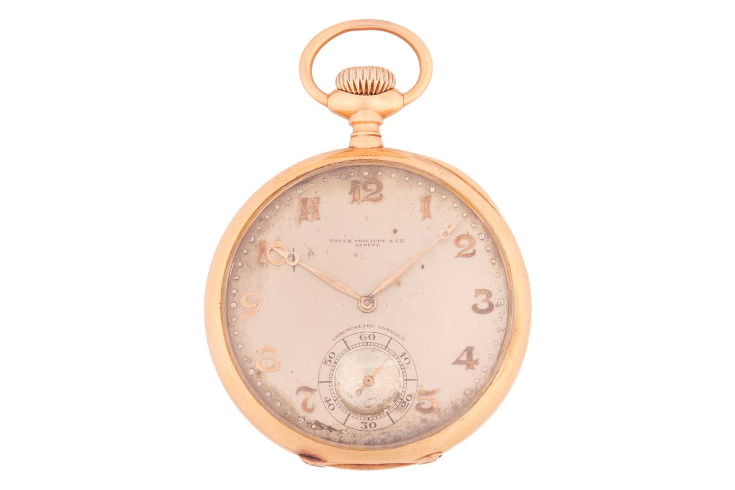 Lot 255 - An 18ct gold Patek Philippe & Cie Genève...