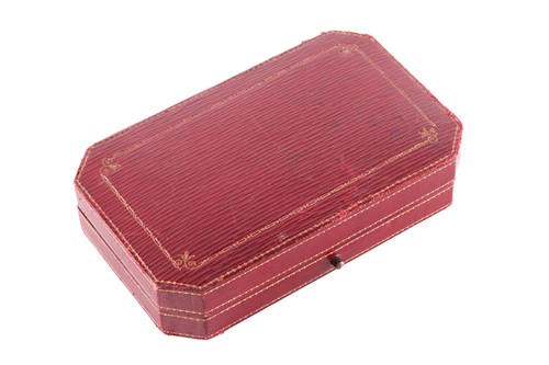 Lot 162 - An 18th century French enamel toothpick box,...