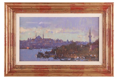 Lot 7 - David Sawyer (b.1961), 'Across the Bosphorus,...